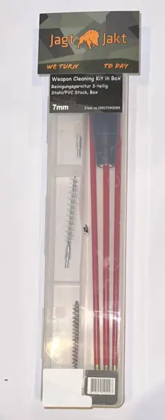 Vapenrengöringsset för flera kalibrar.