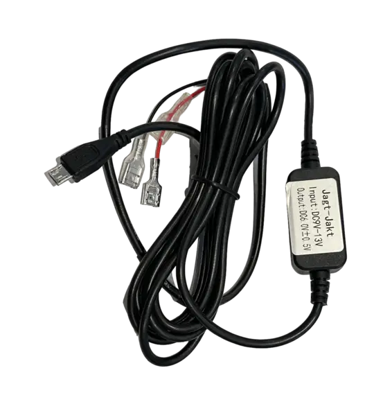 Kabel för extern ström 12v till 6v - Live-kamera