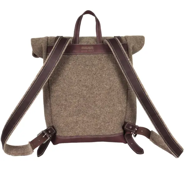 Ryggsäck i loden-ull