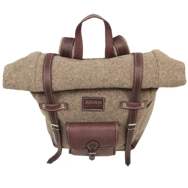 Ryggsäck i loden-ull