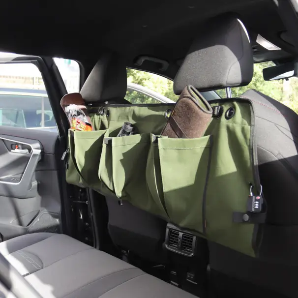 Fodral med fickor – för bilen