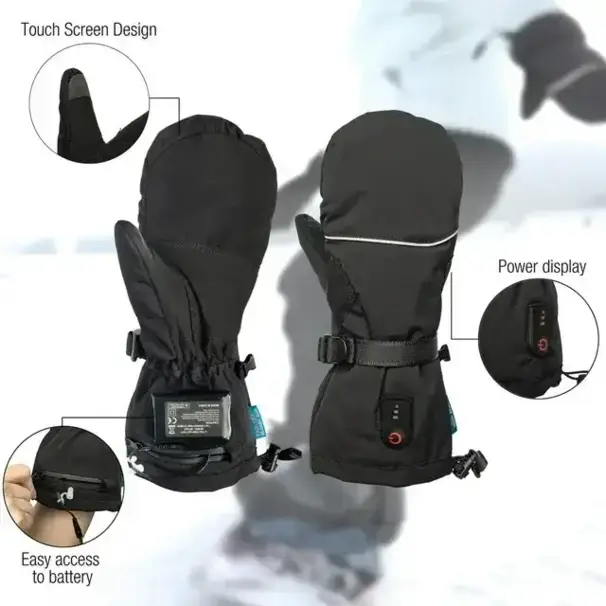 Batteridrivna värmevantar