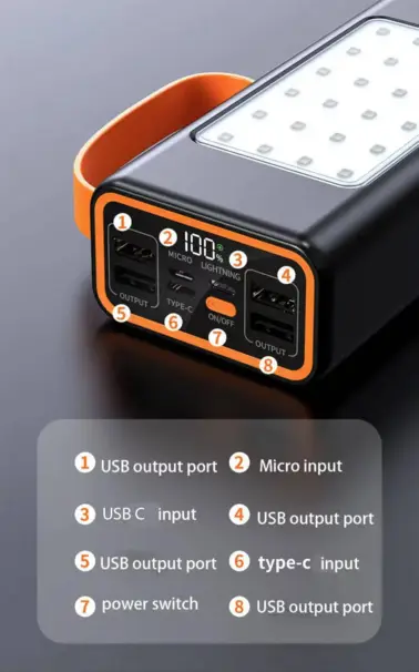 Powerbank 70000mah