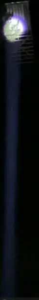Laserficklampa 2000LM - vitt ljus