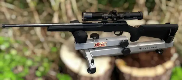 Pergite Grey Oak skjutbänk justerbar - Dead zero