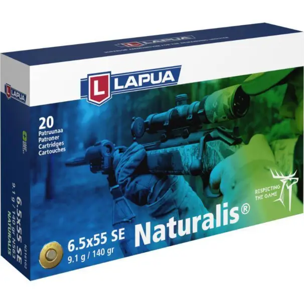 Lapua 6,5 x 55 Naturalis 9,1gr