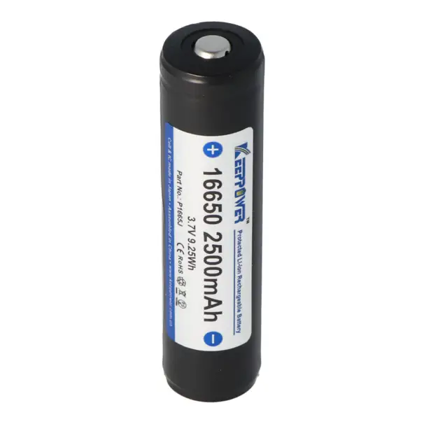 Uppladdningsbart batteri 16650