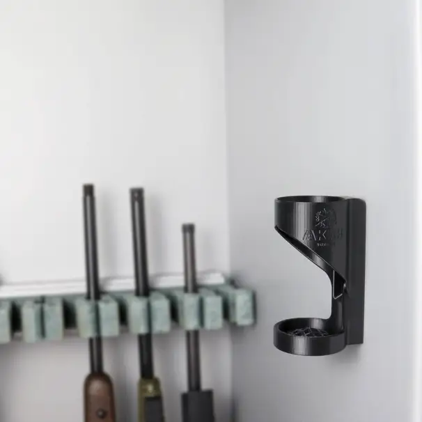 Plasthållare för ljuddämpare