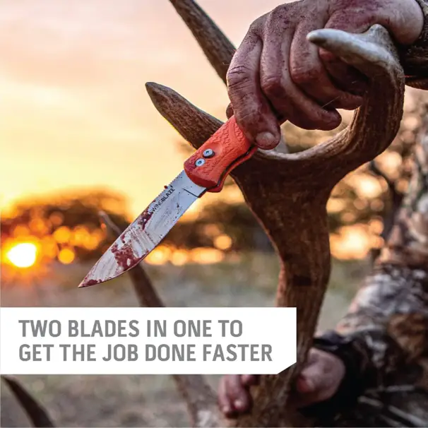 Swingblade jaktkniv -  (orange)