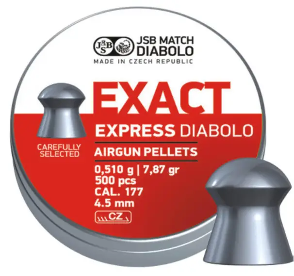 JSB Exast Diablo Express 4,5 mm, 500 st