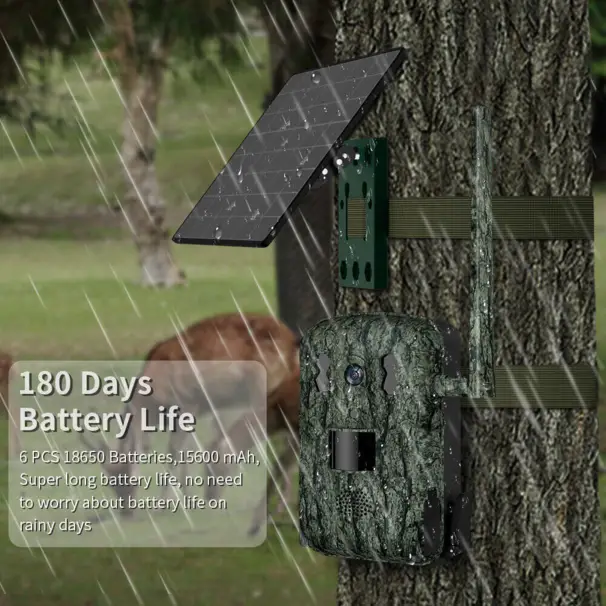 Live-kamera 2.0 inkl. solcell och batteripaket - 2026-modellen