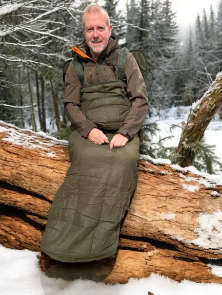 Sittsäck - Ansitzsack - Ull