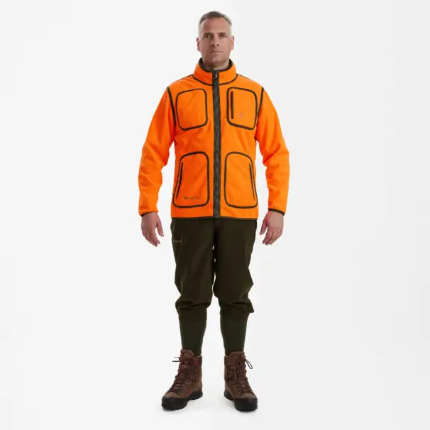 Gamekeeper Bonded Fleecejacka - vändbar