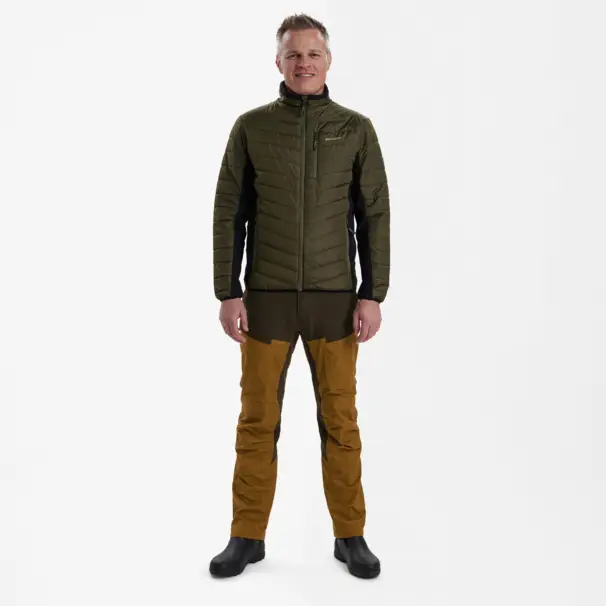 Moor Vadderad Jacka med softshell