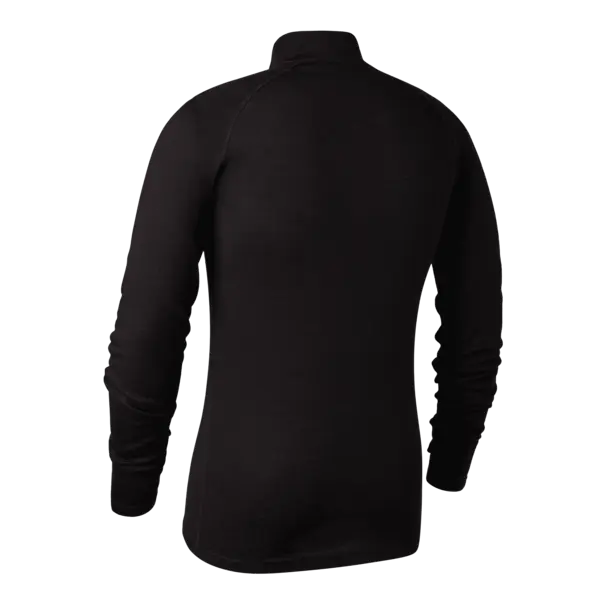 Quinn merinoundertröja med halv dragkedja