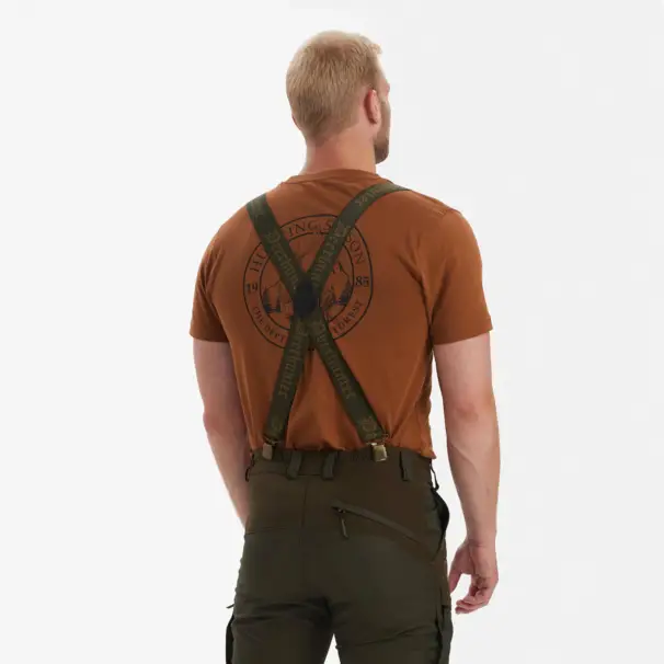 Logo-hängslen med clips