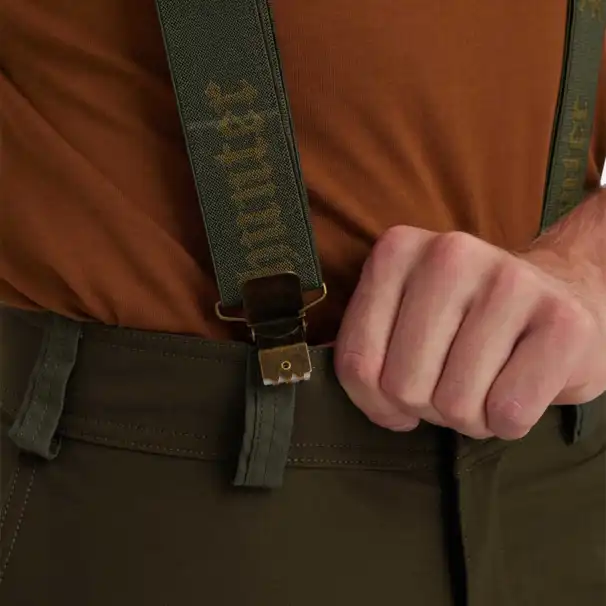 Logo-hängslen med clips