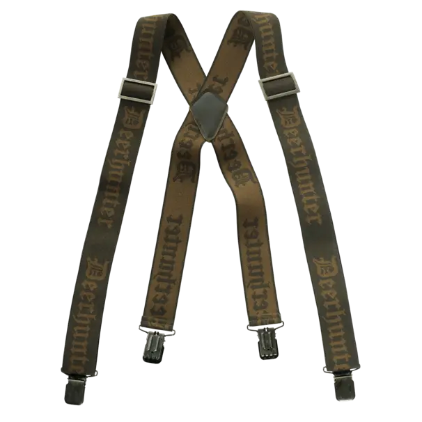 Logo-hängslen med clips