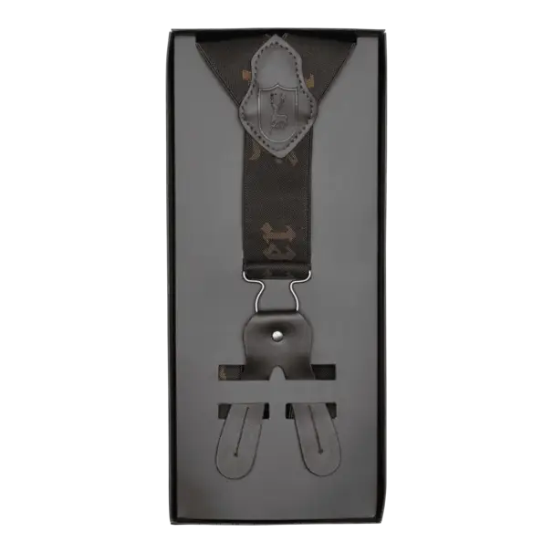 Hängslen med logga för knapp