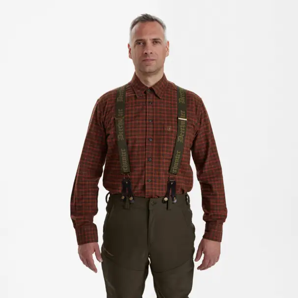 Hängslen med logga för knapp