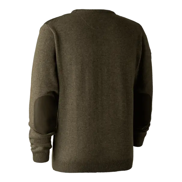 Sheffield stickad tröja med V-ringning