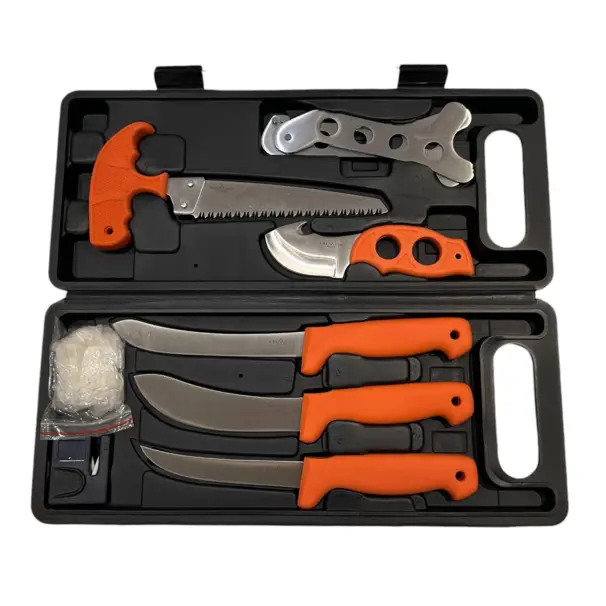 Hike&Hunt slaktset INKL knivslipare - 8 delar