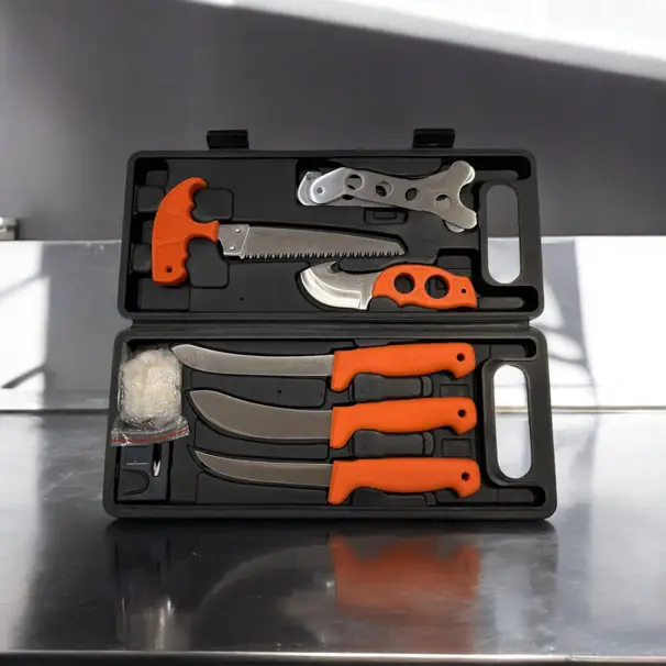 Hike&Hunt slaktset INKL knivslipare - 8 delar