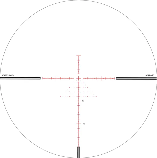 Optisan ES 3-12X44i  SFP MRAD MHP10i