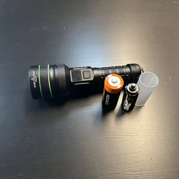 Laserficklampa 10.000LM - vitt ljus