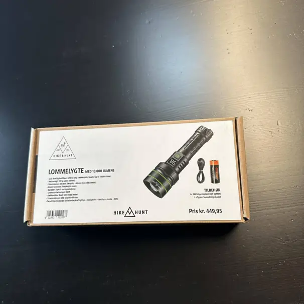 Laserficklampa 10.000LM - vitt ljus