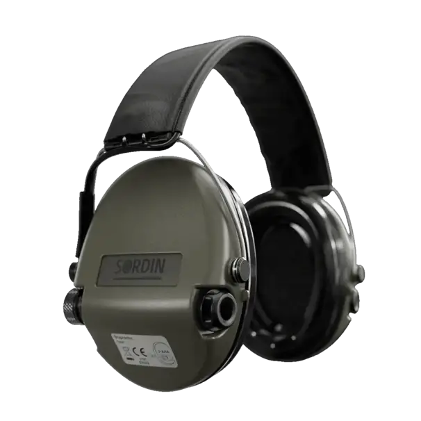 Sordin Supreme Pro Gel grön/svart