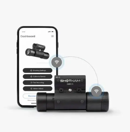 Shotkam gen 4 monteringar