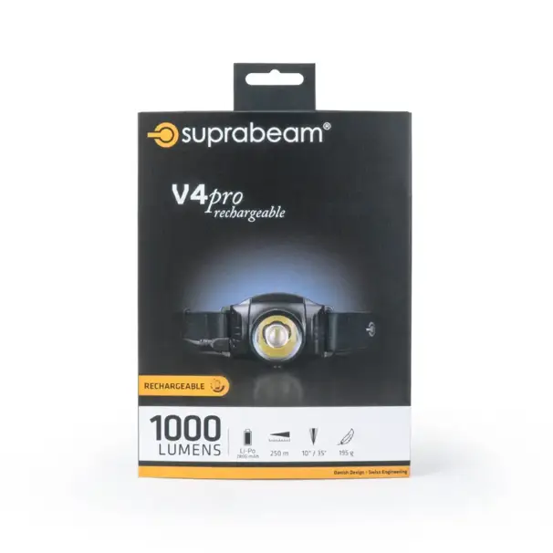 suprabeam - V4 pro uppladdningsbar