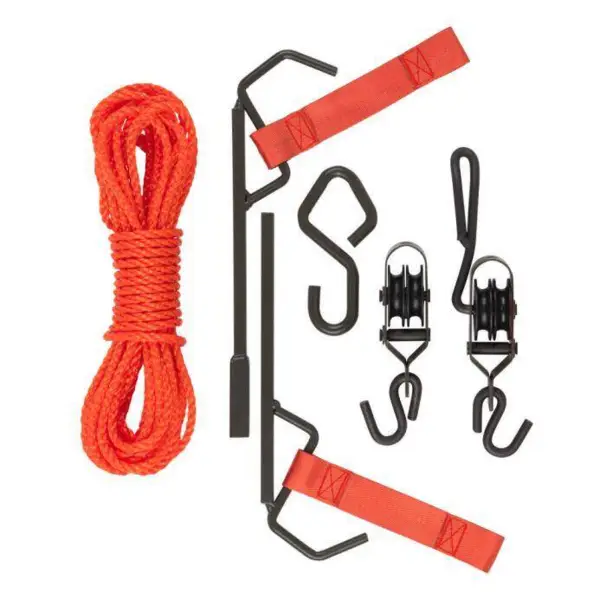 Allen Company Pack-Away nedfällbar gambrel, orange