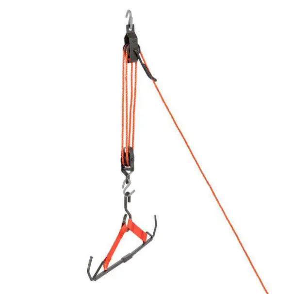 Allen Company Pack-Away nedfällbar gambrel, orange
