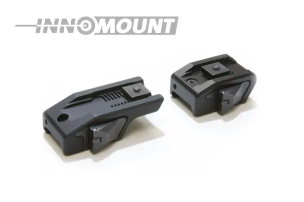 QD för Weaver/Picatinny–tvådelad–förskjuten för Swarovski SR