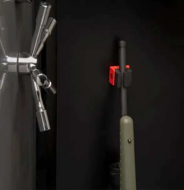 Magnetfäste för vapen och fiskespö - enkelt