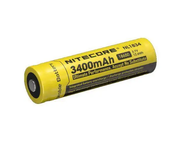 Uppladdningsbart batteri 18650 - HIK, Pixfra m.fl. - 3600mAh
