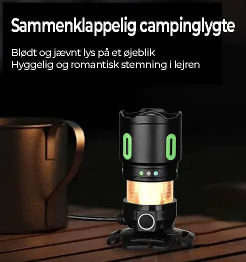 Pannlampa jakt, camping, outdoor
