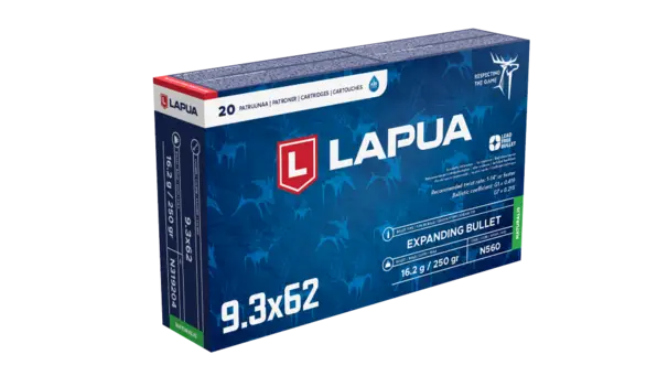 Lapua 9,3*62 Naturalis 16,2gr