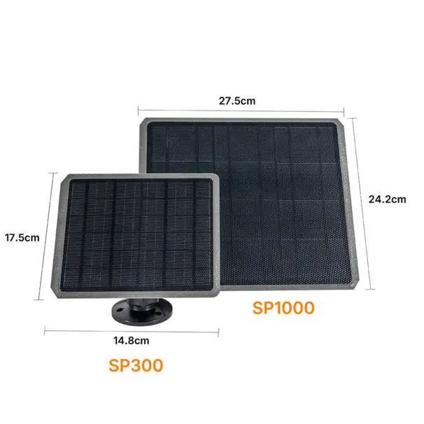 Solpanel 6 V för viltkamera med internt batteri - s960 - s990 - x50 - stor