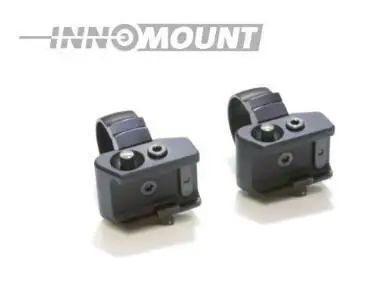 QD till Weaver/Picatinny–tvådelad–förskjuten