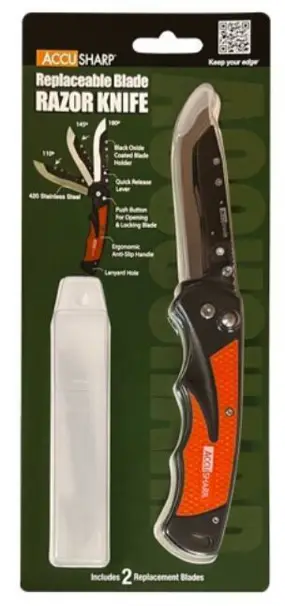 Razor kniv med utbytbart blad