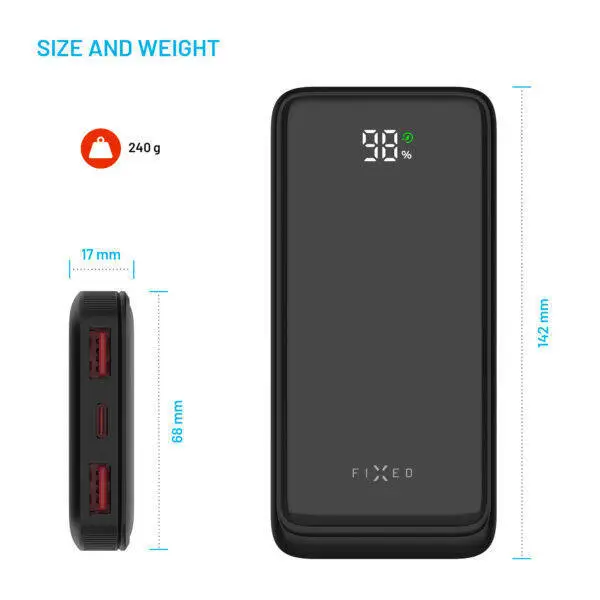 Powerbank 10.000 - Fixed