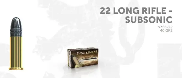 sellier bellot 22lr subsonic