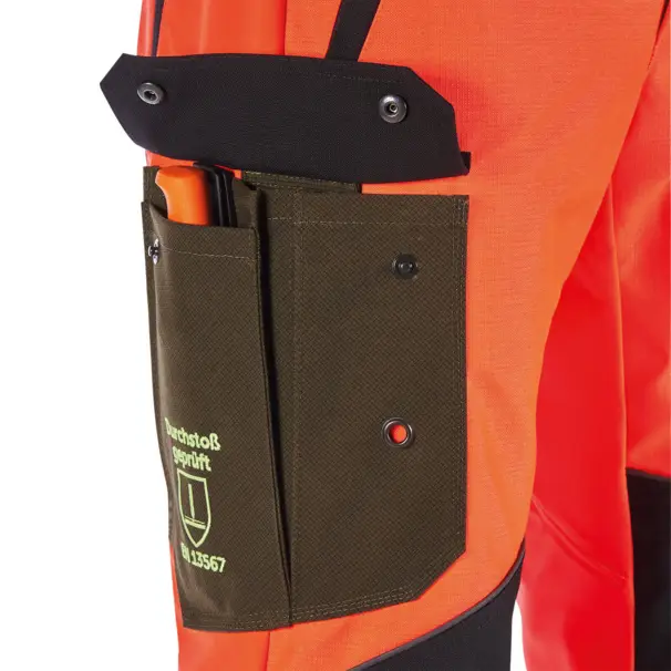 Vildsvins kevlarbyxor - PSS X-treme i orange