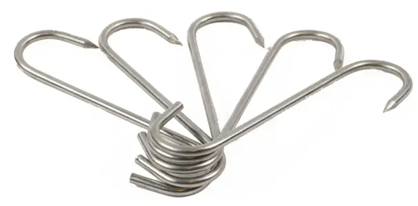 5 x Slagterkroge 8mm