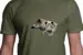 t-shirt med 2 vildsvinsmotiv