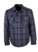 Herr rutig vadderad skogshuggarskjorta - NAVY