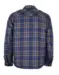 Herr rutig vadderad skogshuggarskjorta - NAVY